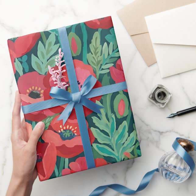 Papel De Presente Abstrato (Presentear)