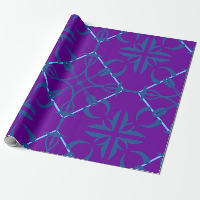 Papel De Presente Abstrato (Desenrolado)