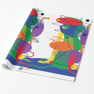 Papel De Presente abstrato