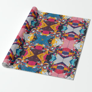 PAPEL DE PRESENTE ABSTRATO 10