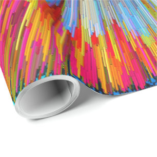 Papel De Presente Abstrato art 167