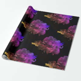 Papel De Presente Abstrato artístico chique