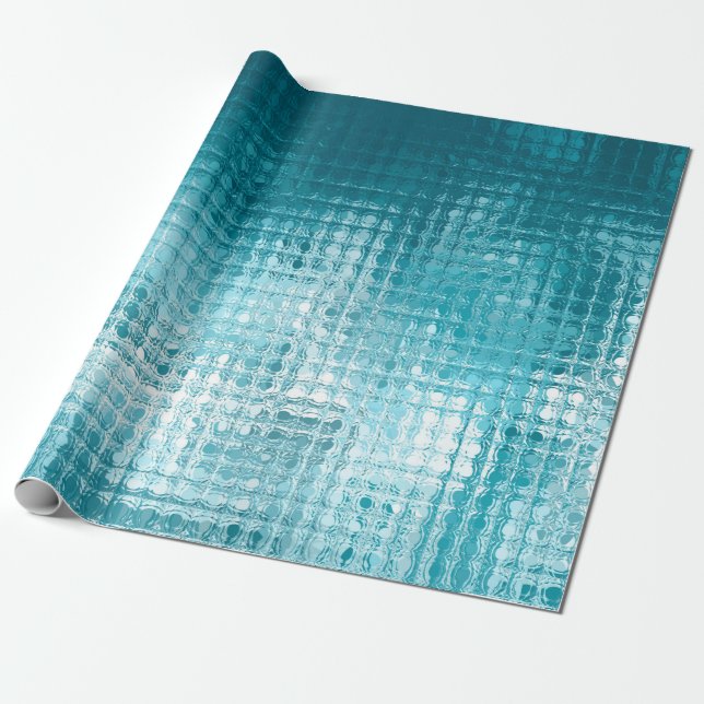 Papel De Presente Abstrato belo fundo elegante azul (Desenrolado)