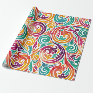 Papel De Presente Abstrato cor de fundo. ilustração carnaval