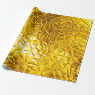 Papel De Presente abstrato da folha de ouro