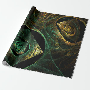 Papel De Presente Abstrato de arte de vibrações mágicas