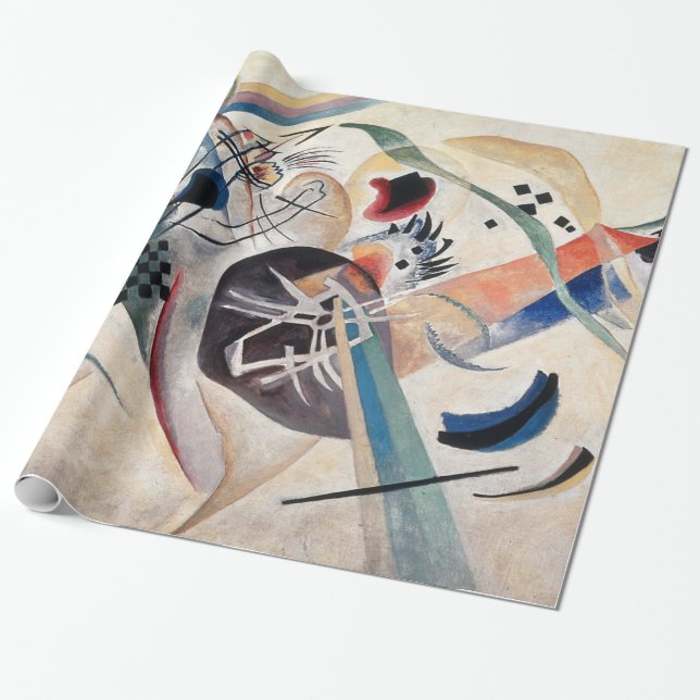 Papel De Presente Abstrato de composição Kandinsky (Desenrolado)