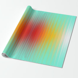 Papel De Presente Abstrato de Cores de Campo Plasmático de Reentrada