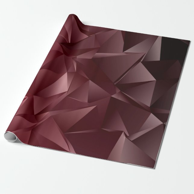 Papel De Presente Abstrato de fundo de Poly Baixa. textura triangula (Desenrolado)