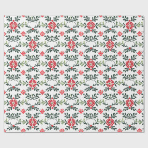 Papel De Presente Abstrato de Natal