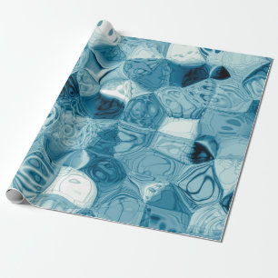 Papel De Presente Abstrato Geométrica das Formas Elegantes 