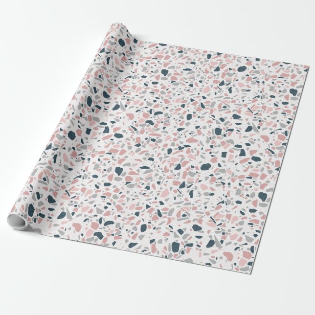 Papel De Presente Abstrato, impressão, design doce (Desenrolado)