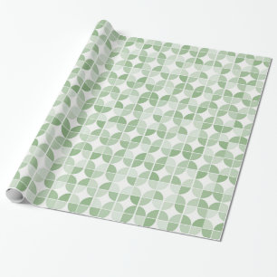 Papel De Presente Abstrato Mint