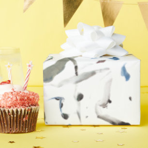 Papel De Presente Abstrato moderno elegante Giftwrap