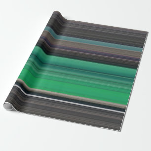 Papel De Presente Abstrato nº 1: Verde e cinza