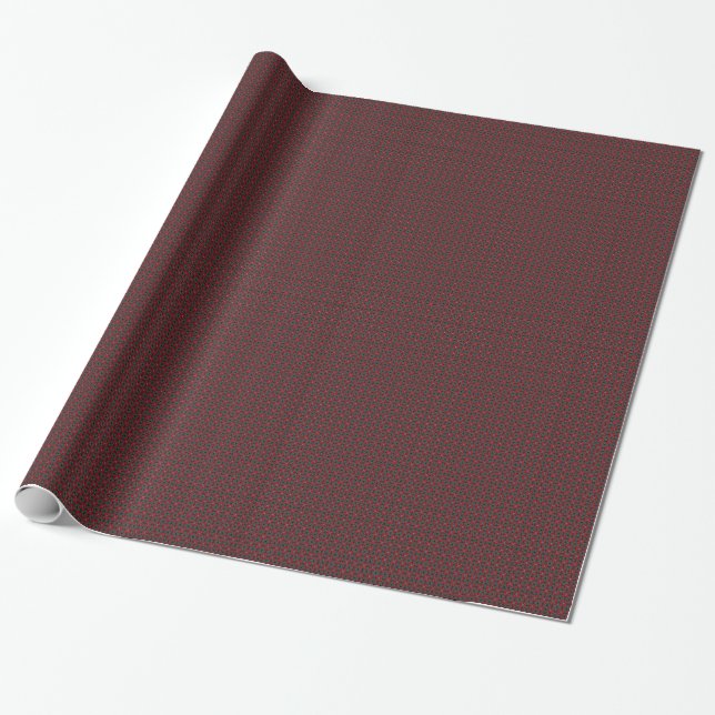 Papel De Presente Abstrato vermelho (Desenrolado)