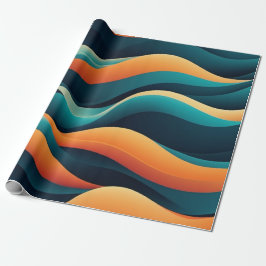 PAPEL DE PRESENTE ABSTRATO WAVES