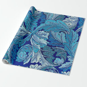 Papel De Presente Acanthus Blue, William Morris