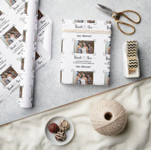 Papel De Presente Ação De Graças À Bridesmaid