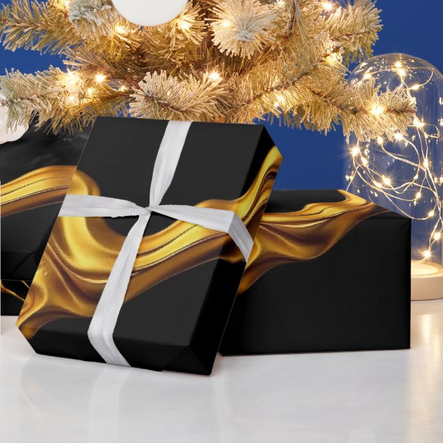 Papel De Presente Achempong Abstract Art & Global Inspired Luxury G (Feriados)