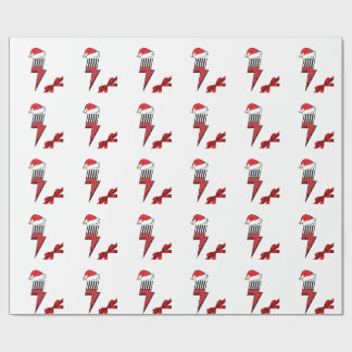 Papel De Presente Acionado Pelo Natal Da Produção De Som