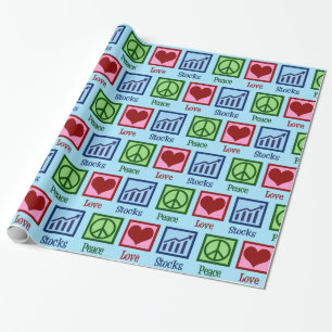 Papel De Presente Ações de Amor pela Paz