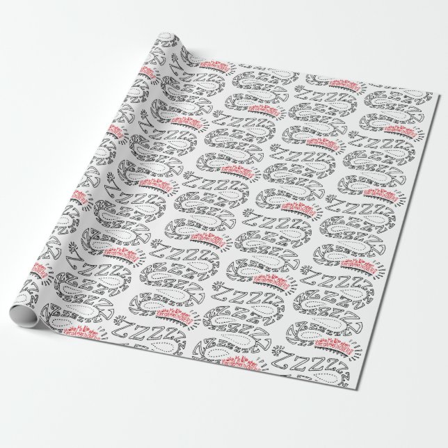 Papel De Presente Acorde-me Quando o Natal Acabar (Desenrolado)