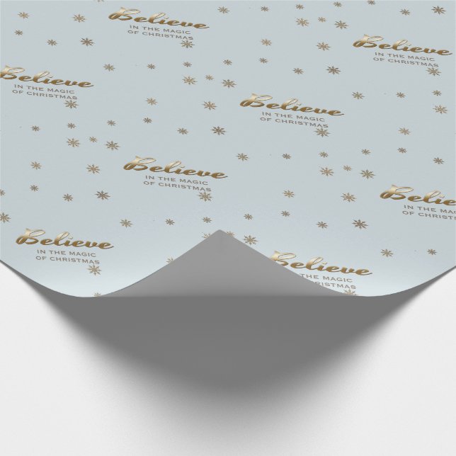 Papel De Presente Acredite. Papel de empacotamento de presentes de n (Ponta)