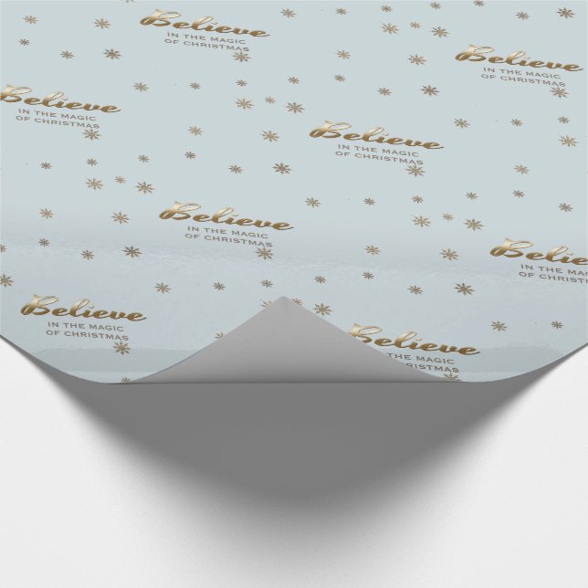 Papel De Presente Acredite. Papel de empacotamento de presentes de n (Ponta)