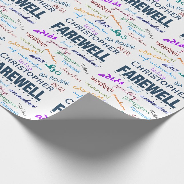 Papel De Presente Adeus, Saída (Ponta)