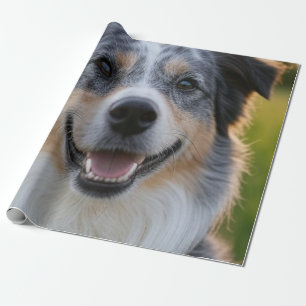 Papel De Presente Adicionar Foto Pet Personalizar