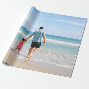 Papel De Presente Adicionar sua própria foto e/ou texto