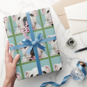 Papel De Presente Adicione seu cachorro para o seu cão
