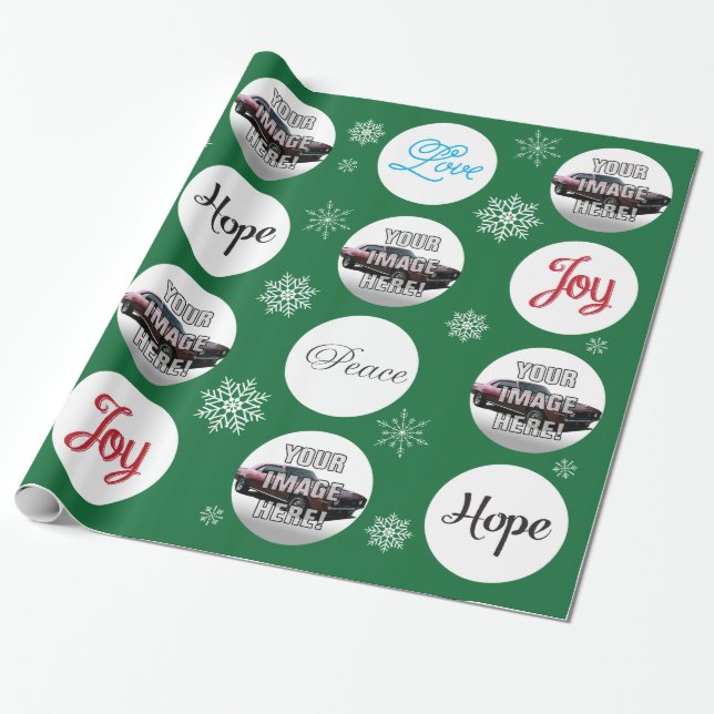 Papel De Presente Adicione sua foto! Chevy Camaro (Desenrolado)