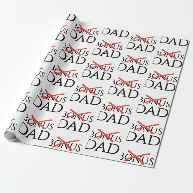 Papel De Presente Adoção Padrasto BÔNUS PAI Dia dos Pais (Desenrolado)