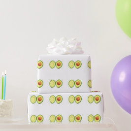 Papel De Presente Adorável Avocado 4Florence