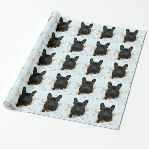 Papel De Presente Adorável Bulldog Francês Puppy!