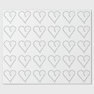 Papel De Presente Adorável texto em forma de coração para mãe de gat