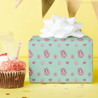 Papel De Presente Adorbs de Hortelã