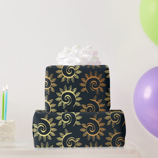 Papel De Presente Adornos de Luxo 39 (Presentes para festas)