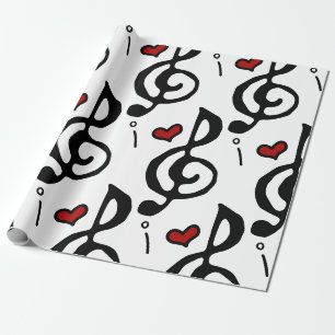 Papel De Presente Adoro Música