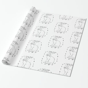 Papel De Presente Adotar um