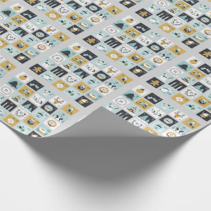 Papel De Presente Advento de Natal
