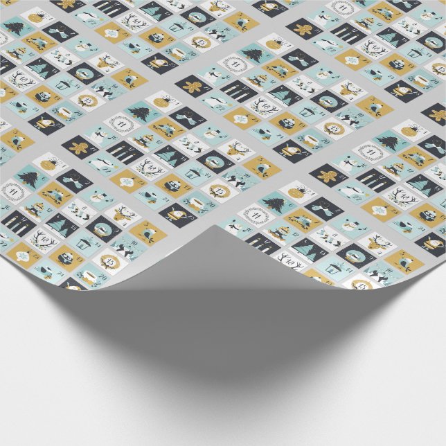 Papel De Presente Advento de Natal (Ponta)