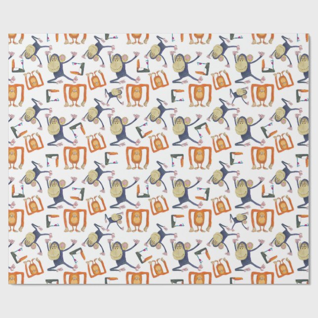 Papel De Presente Affentanz (Aberto)