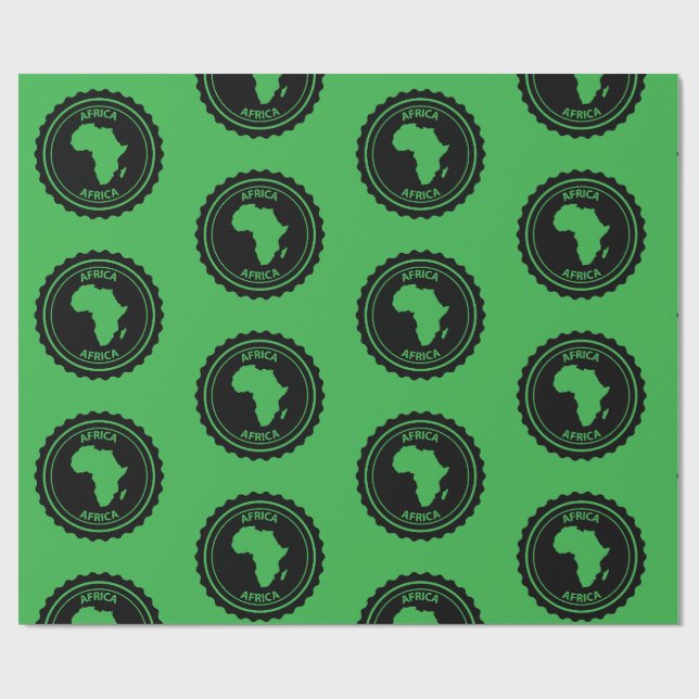 Papel De Presente África (Aberto)