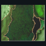 Papel De Presente Ágata Brilhante Falsa Verde e Dourada<br><div class="desc">Este papel de embrulho elegante e glamoroso é versátil e pode ser usado para dar presentes ou projetos de arte e artesanato. É ideal para qualquer ocasião, como aniversários, casamentos, chá de noiva, chá de bebê, aniversários de casamento ou presentes em geral. Apresenta ágata mármore verde em um fundo verde...</div>
