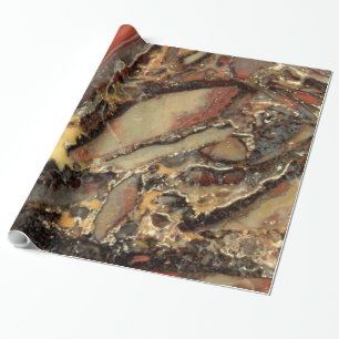 Papel De Presente Agate Breccia