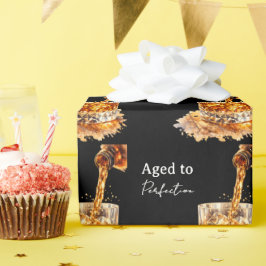 Papel De Presente Aged To Perfection Men’s Birthday Party