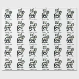 Papel De Presente Agnus Dei O Cordeiro Pascal de Deus Arte Refinada 
